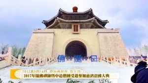2017年隨佛禪師暨中道僧團受邀參加慈濟浴佛大典